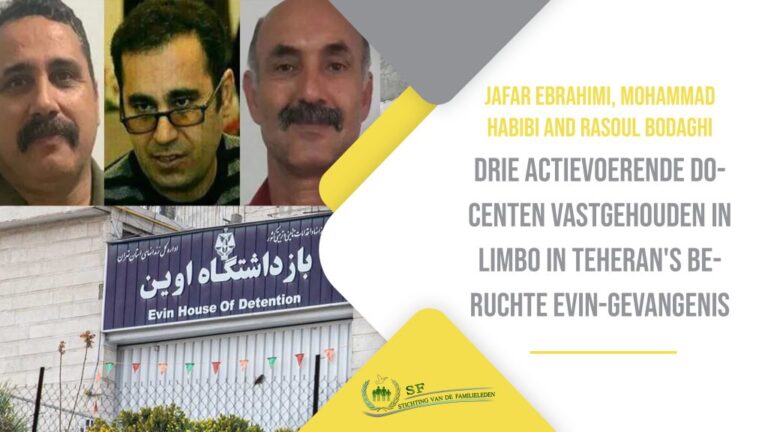 Drie actievoerende docenten vastgehouden in limbo in Teheran’s beruchte Evin-gevangenis