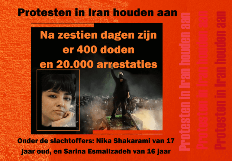 Protesten in Iran houden aan