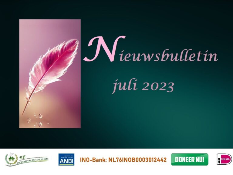 Nieuwbrief juli 2023