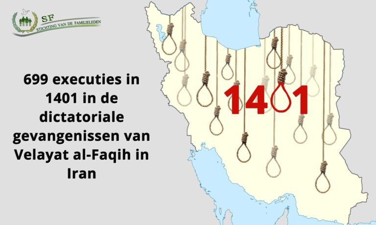 699 executies in 1401 in de dictatoriale gevangenissen van Velayat al-Faqih in Iran