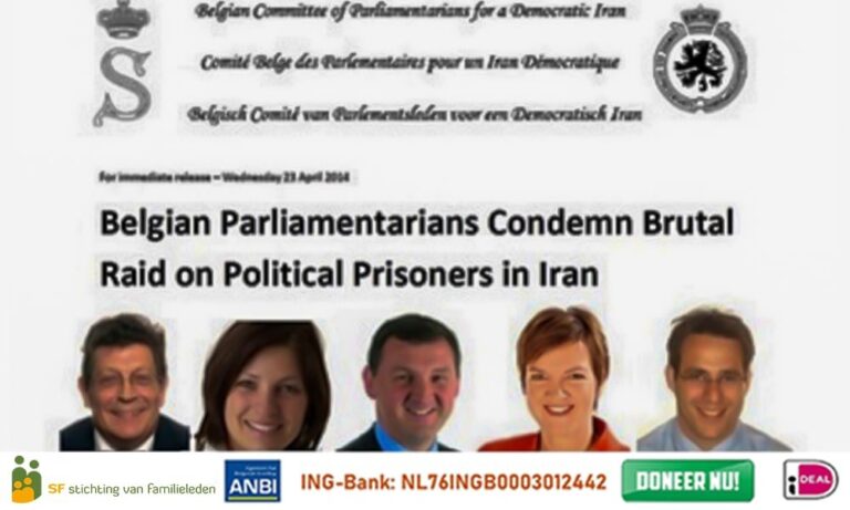 Belgische parlementariërs veroordelen de gewelddadige aanvallen op politieke gevangenen in Iran
