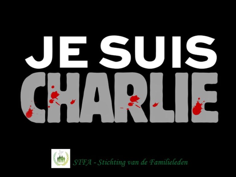 In deze moeilijke tijden staat Stichting van de Familieleden schouder aan schouder met het Franse volk en de nabestaanden