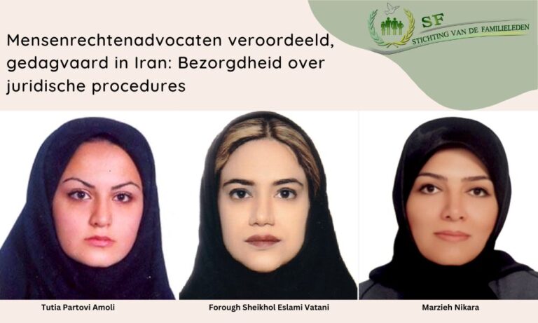 Mensenrechtenadvocaten veroordeeld, gedagvaard in Iran: Bezorgdheid over juridische procedures