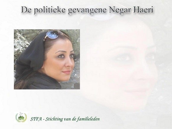 De opsluiting van Negar Haeri weer eens verlengd