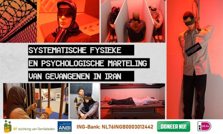 Systematische fysieke en psychologische marteling van gevangenen in Iran