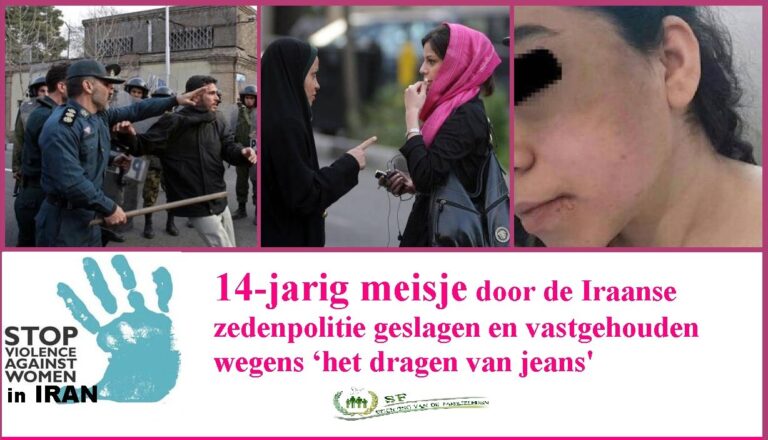 14-jarig meisje door de Iraanse zedenpolitie geslagen en vastgehouden wegens ‘het dragen van jeans’