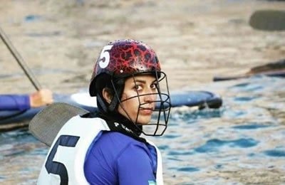 Iran: Roeikampioen Fereshteh Hosseini vlucht naar Duitsland