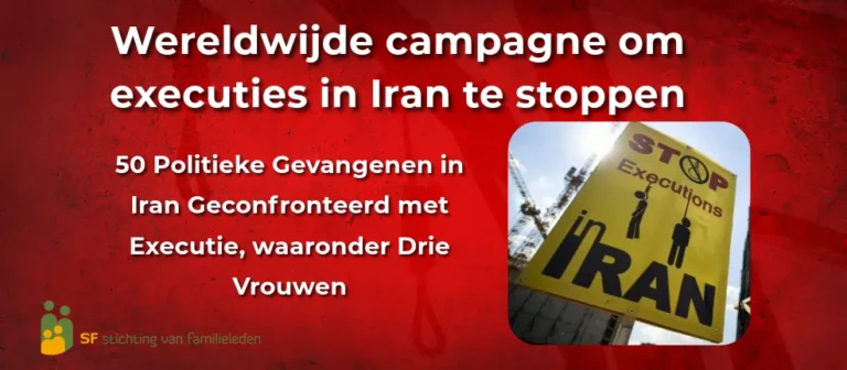 Wereldwijde campagne om executies in Iran te stoppen