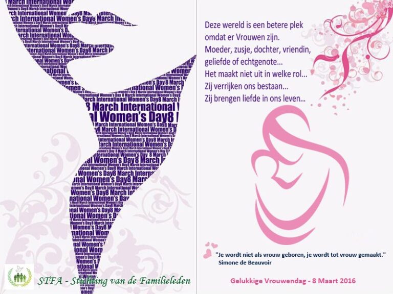 8 Maart: Internationale Vrouwendag