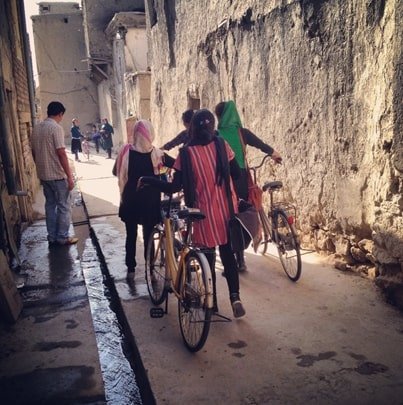 Vrouwen in Iran gearresteerd vanwege fietsen in het openbaar