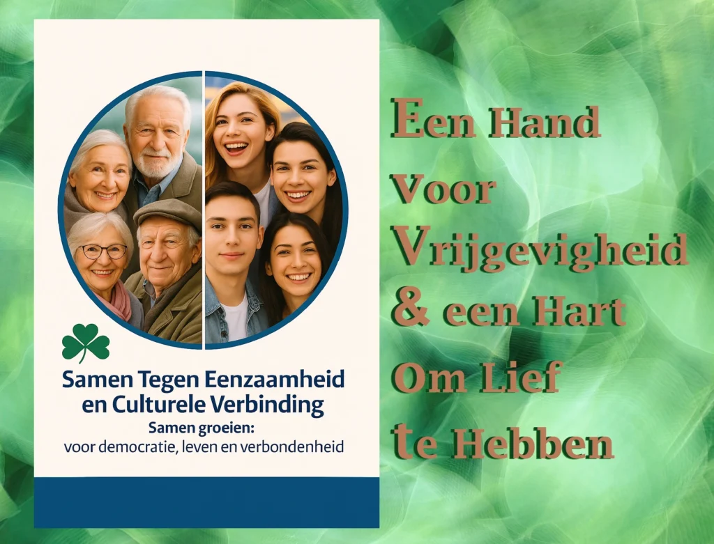 Door liefde, aandacht en gezamenlijke activiteiten bouwen wij aan een gemeenschap waarin menselijkheid, waardigheid en verbinding centraal staan.